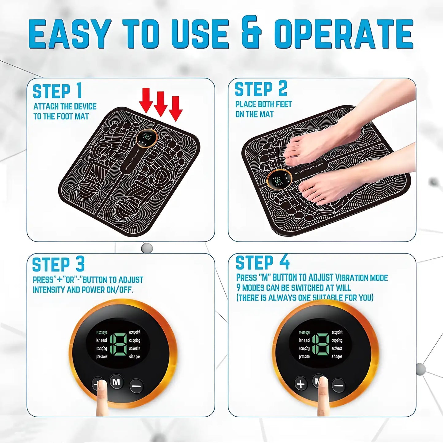 Relaxing EMS Foot Massager