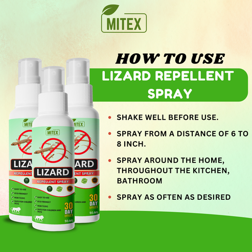 Lizard Repellent Spray | Buy 1 Get 2 Free