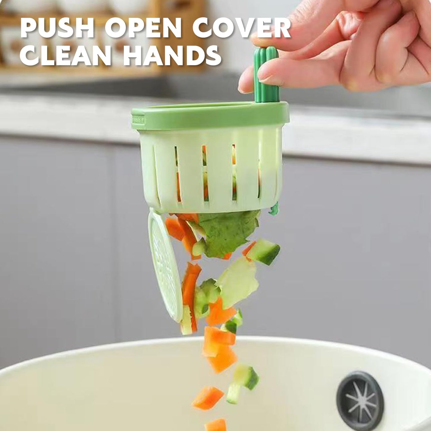 Cactus Kitchen Sink Strainer - Press Automatic Dumping (Buy 1 Get 1 Free)