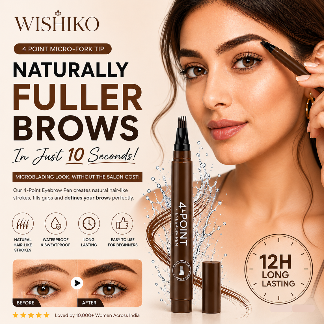 Waterproof 4 Points Long Lasting Eyebrow Pen