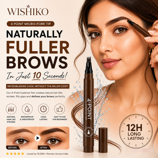 Waterproof 4 Points Long Lasting Eyebrow Pen