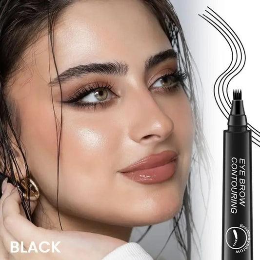 Waterproof 4 Points Long Lasting Eyebrow Pen - BUY 1 GET 1 FREE
